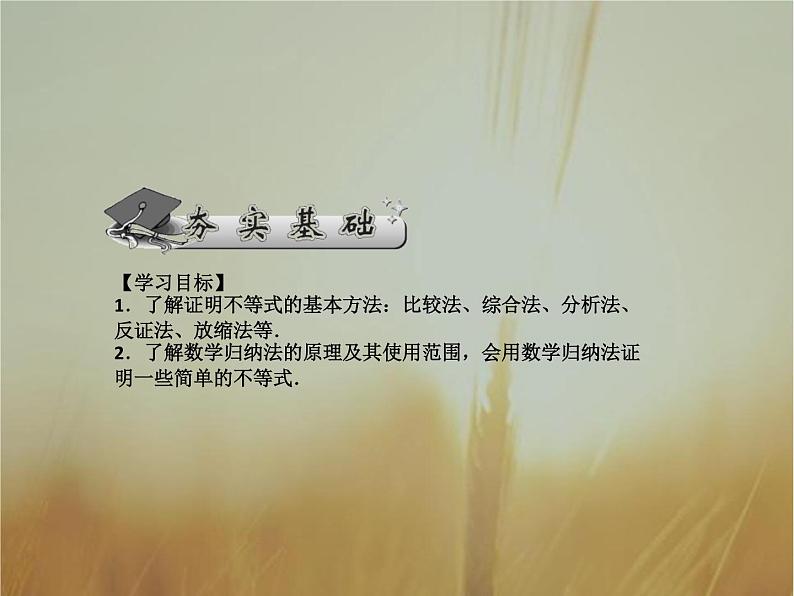 2019届二轮复习不等式证明的基本方法课件（42张）（全国通用）02