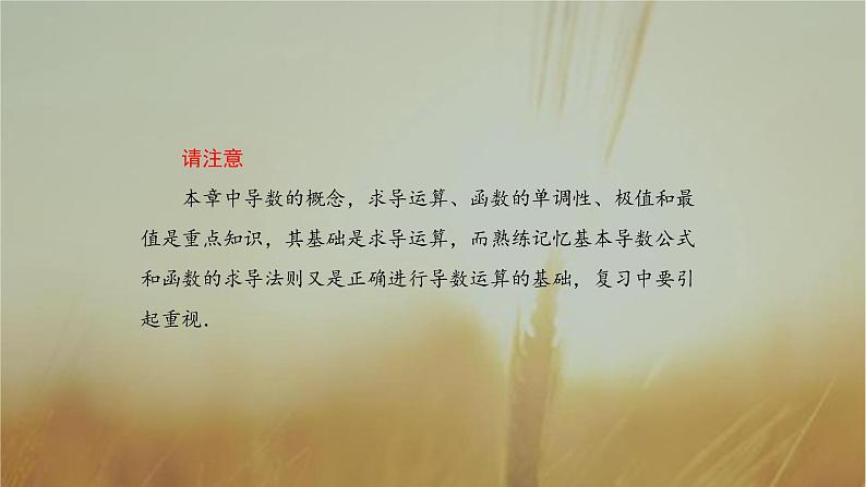 2019届二轮复习导数的概念及运算课件（45张）（全国通用）03
