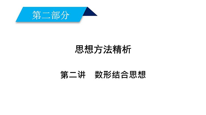 2019届二轮复习第2讲数形结合思想课件（21张）01