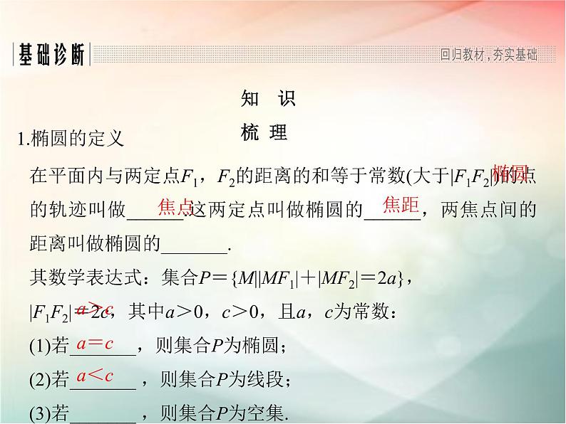 2019届二轮复习（文）第九章平面解析几何第5节课件（44张）（全国通用）02