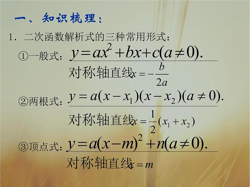 2019届二轮复习（理）二次函数幂函数课件（41张）（全国通用）03