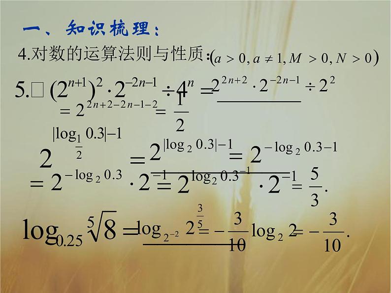 2019届二轮复习（理）指数与对数课件（29张）（全国通用）06