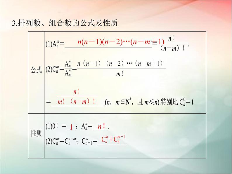 2019届二轮复习　排列与组合课件（34张）（全国通用）第5页