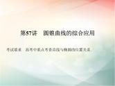 2019届二轮复习　圆锥曲线的综合应用课件（38张）（全国通用）