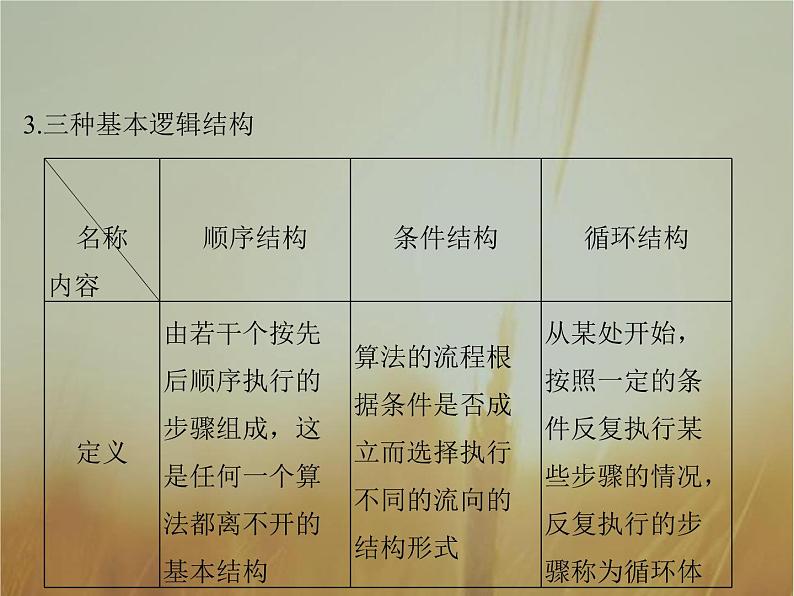 2019届二轮复习  　算法与程序框图  课件（40张）（全国通用）04