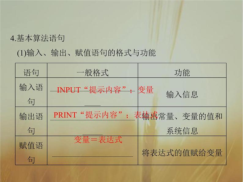 2019届二轮复习  　算法与程序框图  课件（40张）（全国通用）06