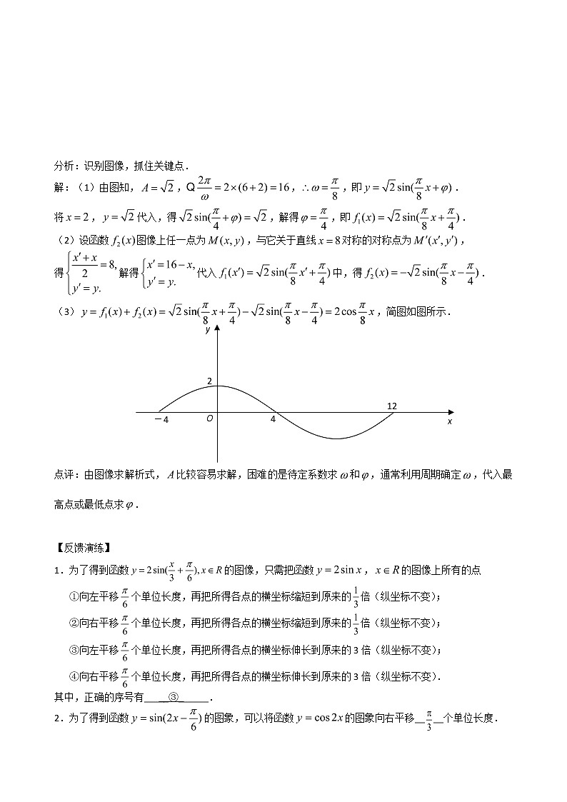 2020届二轮复习三角函数B学案（全国通用）第3页