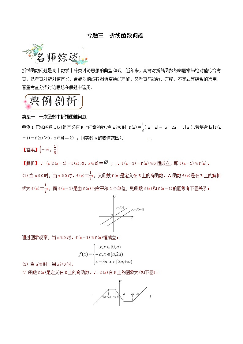 2020届二轮复习函数问题学案（全国通用）第1页