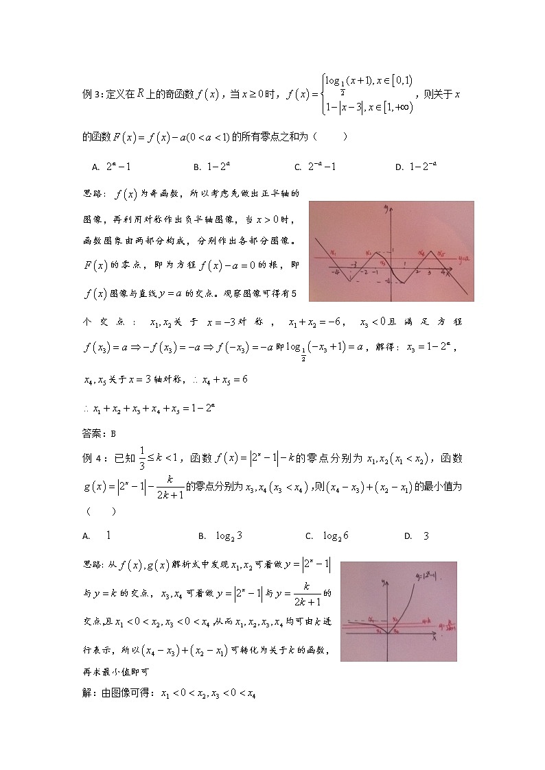 2020届二轮复习函数零点的性质问题学案（全国通用）03