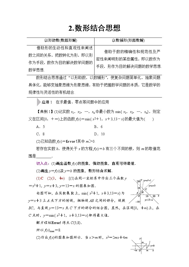2020届二轮复习(理)第3部分策略12.数形结合思想学案01