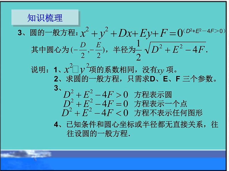 2020届二轮复习圆的方程复习课课件（全国通用）第3页