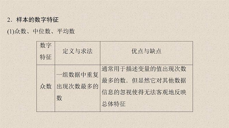 2020届二轮复习用样本估计总体课件（45张）（全国通用）07