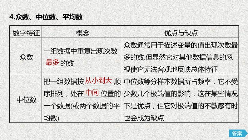 2020届二轮复习用样本估计总体课件（72张）（全国通用）08