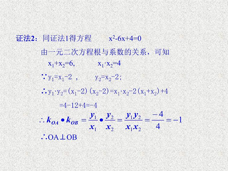 2020届二轮复习圆锥曲线小结课件（全国通用）08