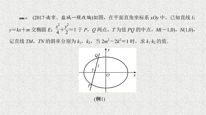 2020届二轮复习圆锥曲线中的“亚”结论的应用课件（32张）（全国通用）04
