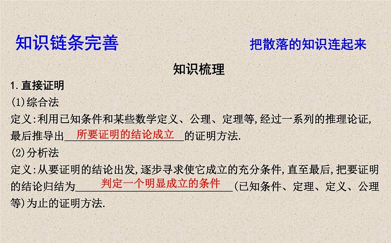 2020届二轮复习直接证明与间接证明数学归纳法课件（31张）（全国通用）04