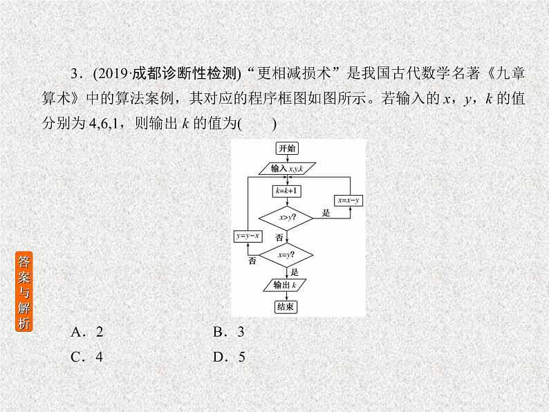 2020届二轮复习算法初步课件（26张）（全国通用）05