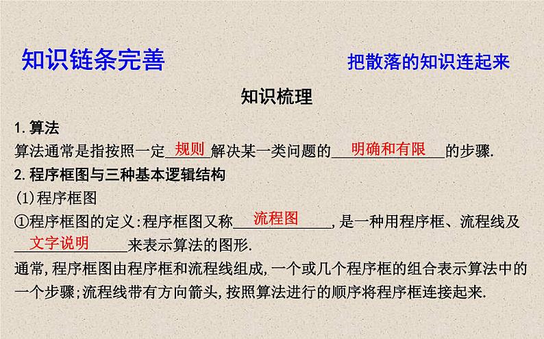 2020届二轮复习算法初步课件（44张）（全国通用）04