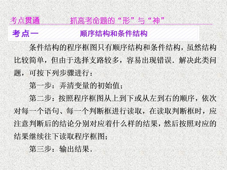 2020届二轮复习算法与程序框图、复数课件（65张）（全国通用）05