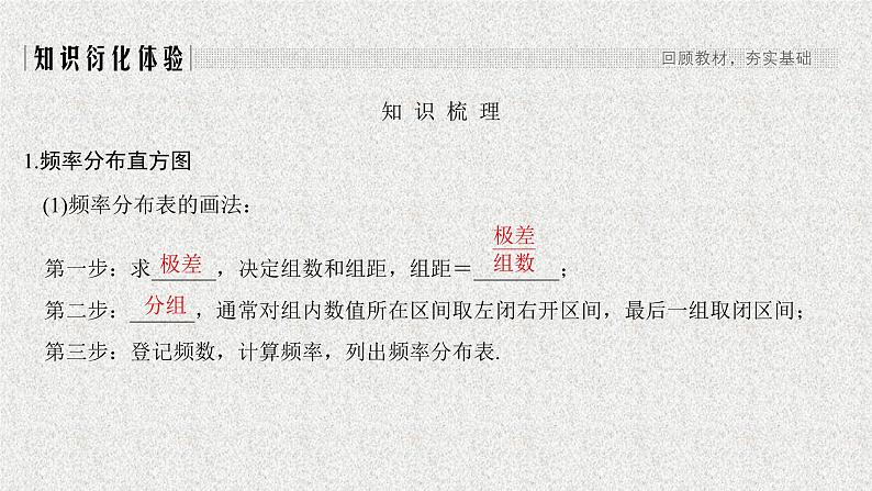 2020届二轮复习统计图表数据的数字特征用样本估计总体课件（41张）（全国通用）01