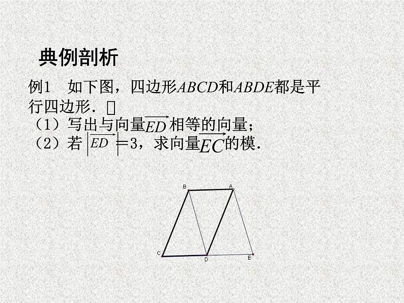 2020届二轮复习相等向量与共线向量课件（13张）（全国通用）04