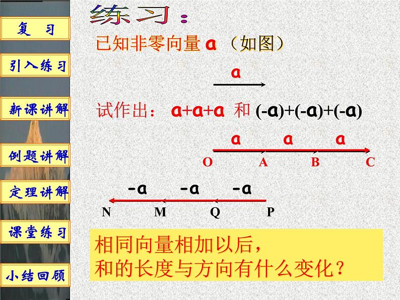 2020届二轮复习向量的数乘运算及其几何意义课件（16张）（全国通用）05