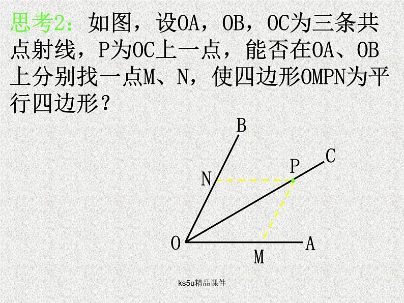 2020届二轮复习平面向量的基本定理及坐标表示课件（21张）（全国通用）06