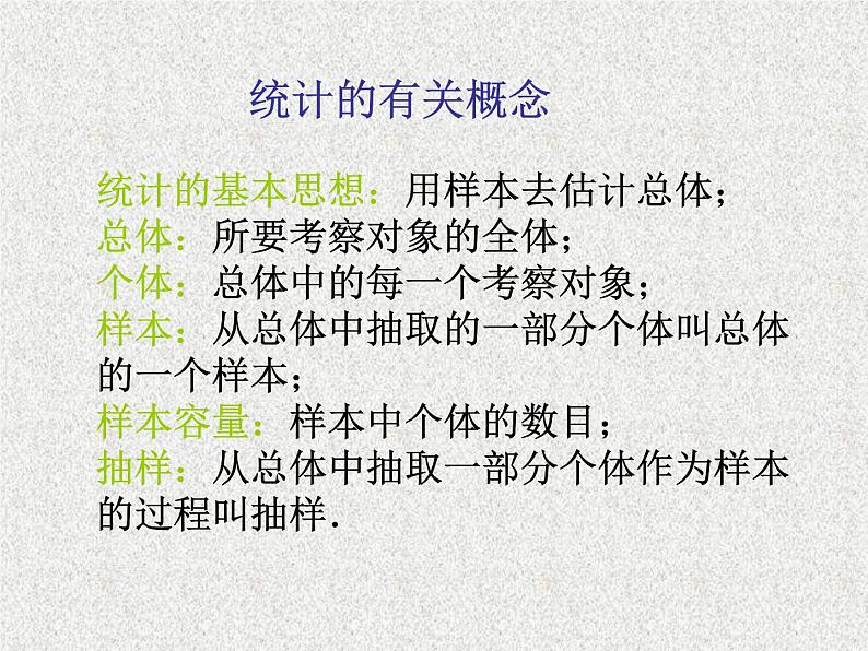 2020届二轮复习简单随机抽样课件（19张）（全国通用）第3页