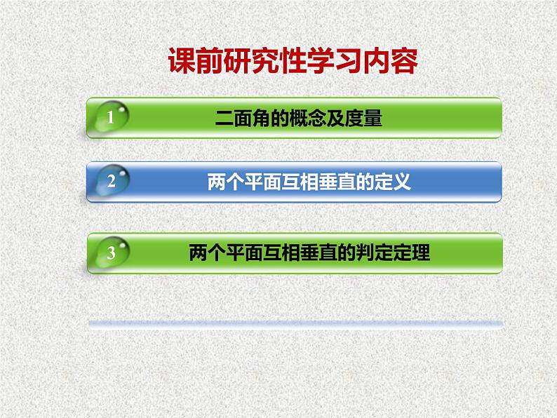 2020届二轮复习空间中平面与平面的垂直关系课件（32张）（全国通用）02