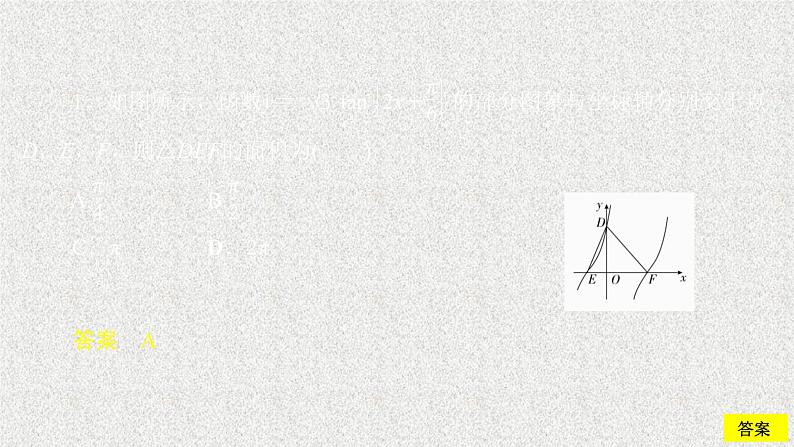 2020届二轮复习函数＝(ω＋φ)的图象及应用配套课时作业课件（45张）（全国通用）01