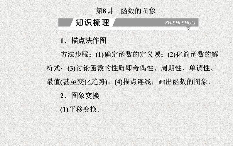 2020届二轮复习函数的图象课件（24张）（全国通用）02