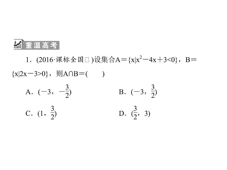 2020届二轮复习集合、复数、逻辑小题专练课件（全国通用）08