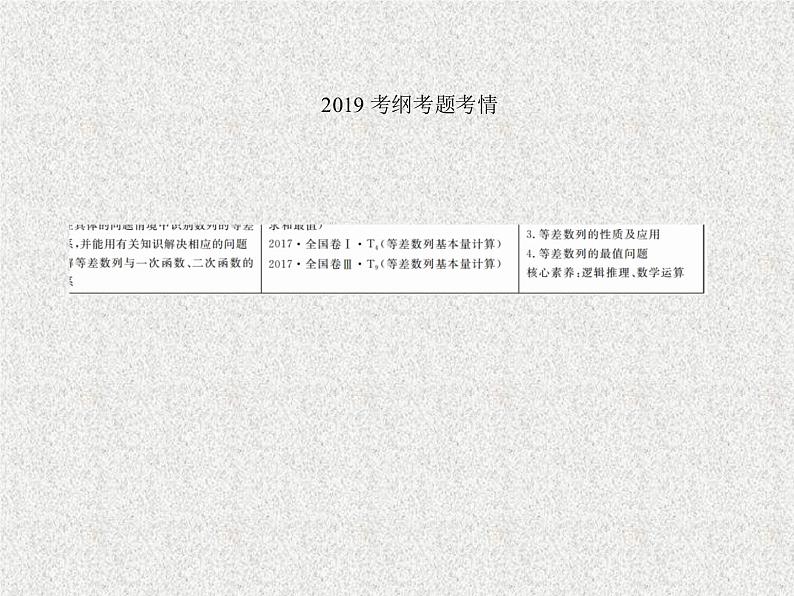 2020届二轮复习等差数列课件（49张）（全国通用）第3页