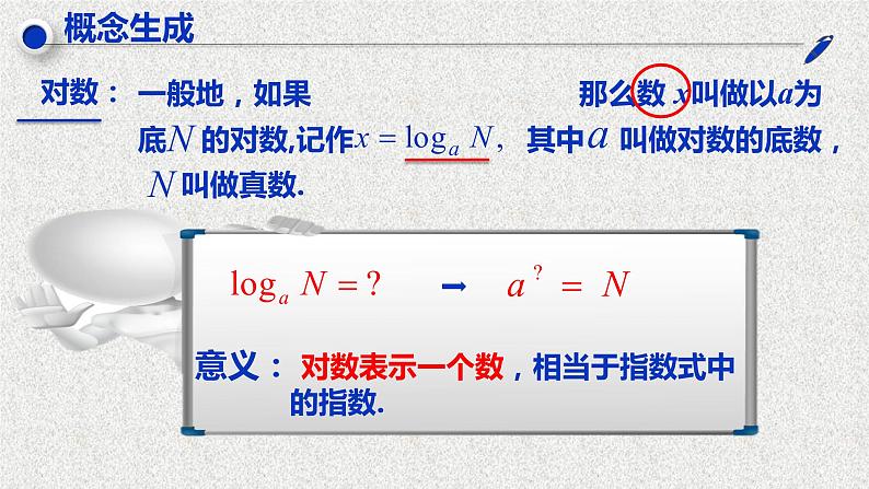2020届二轮复习对数的概念和运算性质课件（14张）（全国通用）07