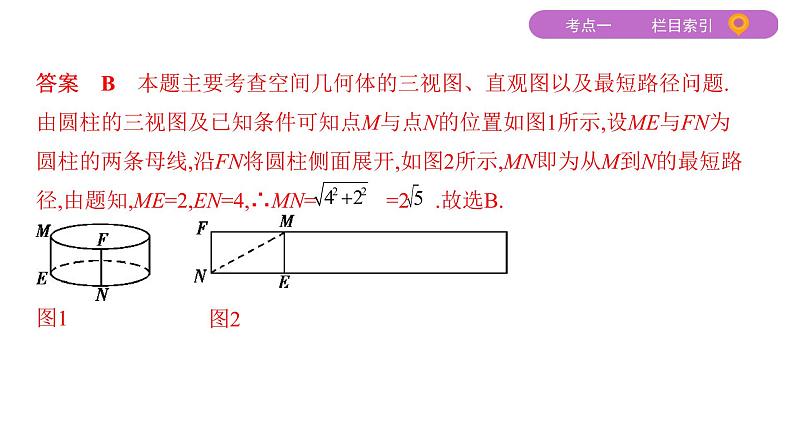 2020届二轮复习（文）专题三第1讲　空间几何体的三视图、表面积与体积课件（57张）06