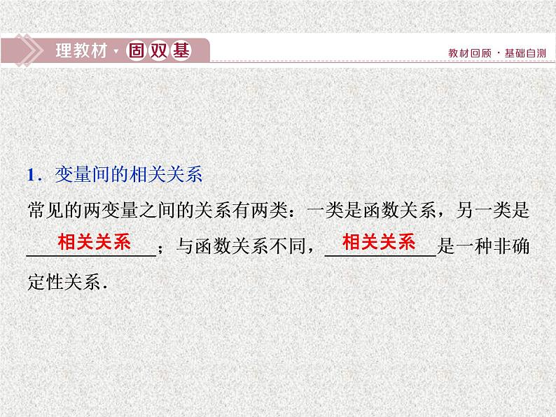 2020届二轮复习变量间的相关关系统计案例课件（39张）（全国通用）02