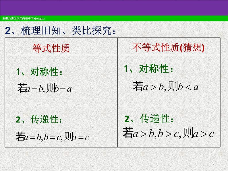 2020届二轮复习不等式的性质()课件（10张）（全国通用）03