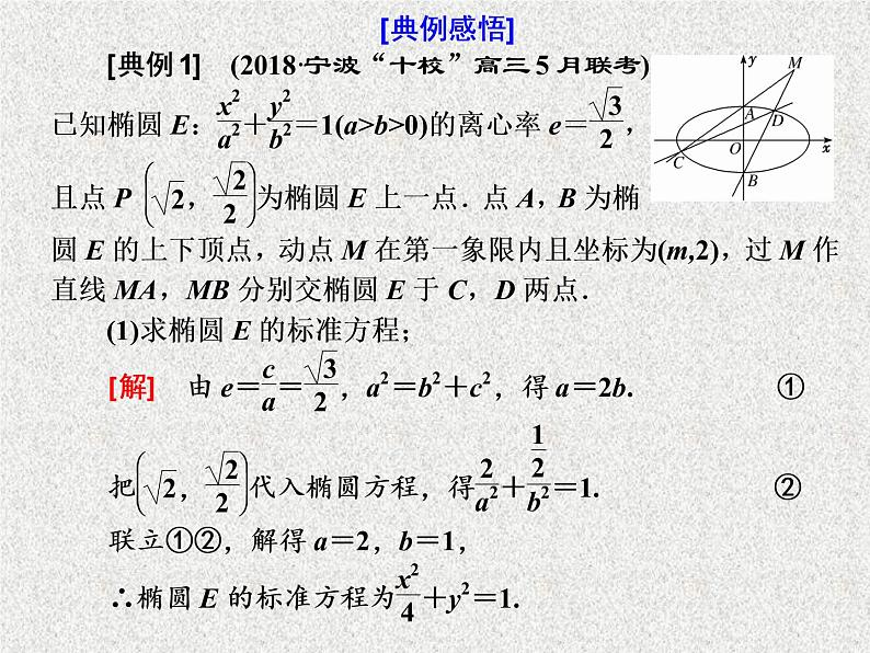 2020届二轮复习大题考法——圆锥曲线中的定点、定值、存在性问题课件（全国通用）03