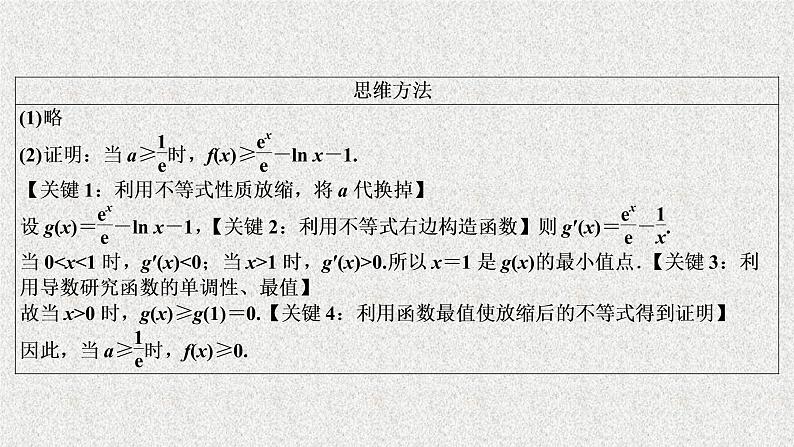 2020届二轮复习导数与不等式课件（35张）（全国通用）08
