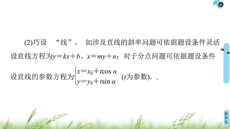 2020届二轮复习(理)第2部分专题5解密高考⑤　圆锥曲线问题巧在“设”、难在“算”课件（16张）04