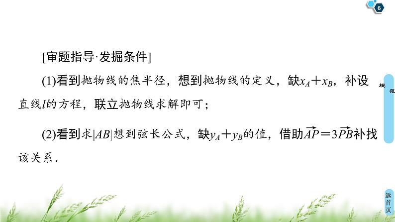 2020届二轮复习(理)第2部分专题5解密高考⑤　圆锥曲线问题巧在“设”、难在“算”课件（16张）06