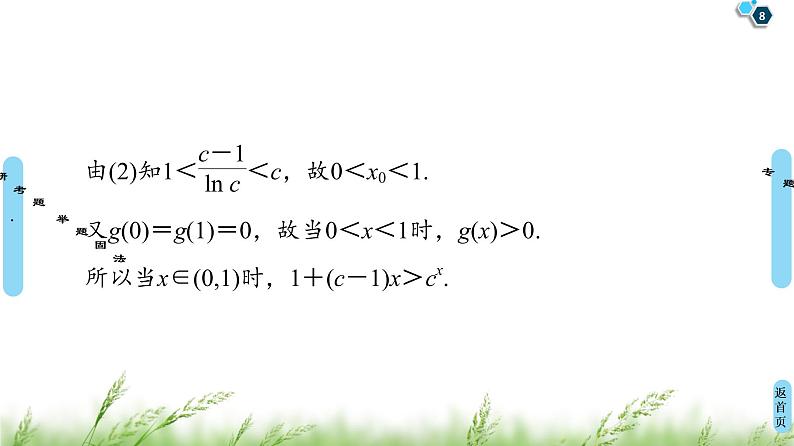 2020届二轮复习(理)第2部分专题6第3讲　导数的综合应用课件（91张）08