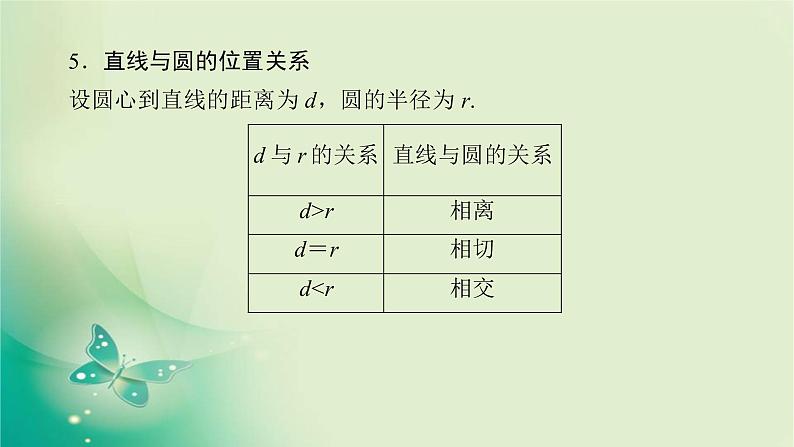 2020届二轮复习（理）专题五第1讲直线与圆课件（88张）08