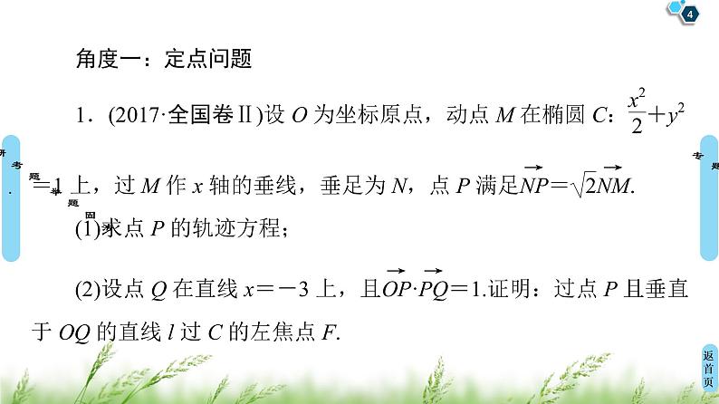 2020届二轮复习(文)第2部分专题5第3讲　圆锥曲线中的综合问题课件（88张）04