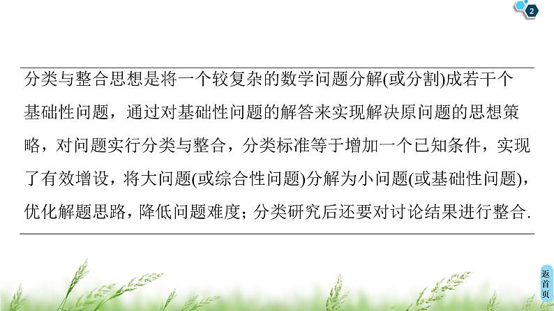 2020届二轮复习(文)第3部分策略13.分类与整合思想课件（35张）02