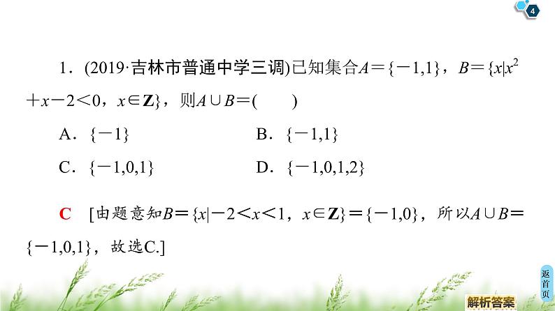 2020届二轮复习(理)第1部分主题1集合、复数、平面向量课件（24张）第4页