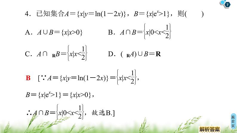 2020届二轮复习(理)第1部分主题1集合、复数、平面向量课件（24张）第7页