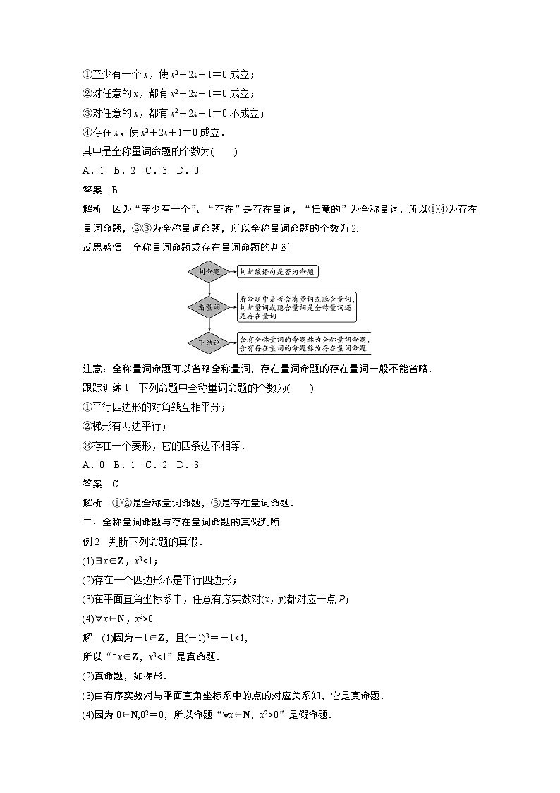 2020年高中数学新教材同步必修第一册  第1章 1.5.1 学案02