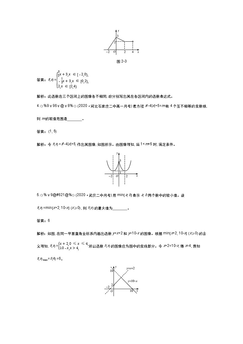 北师大数学必修第一册单元测试：第二章 微专题集训二 （含答案）第2页