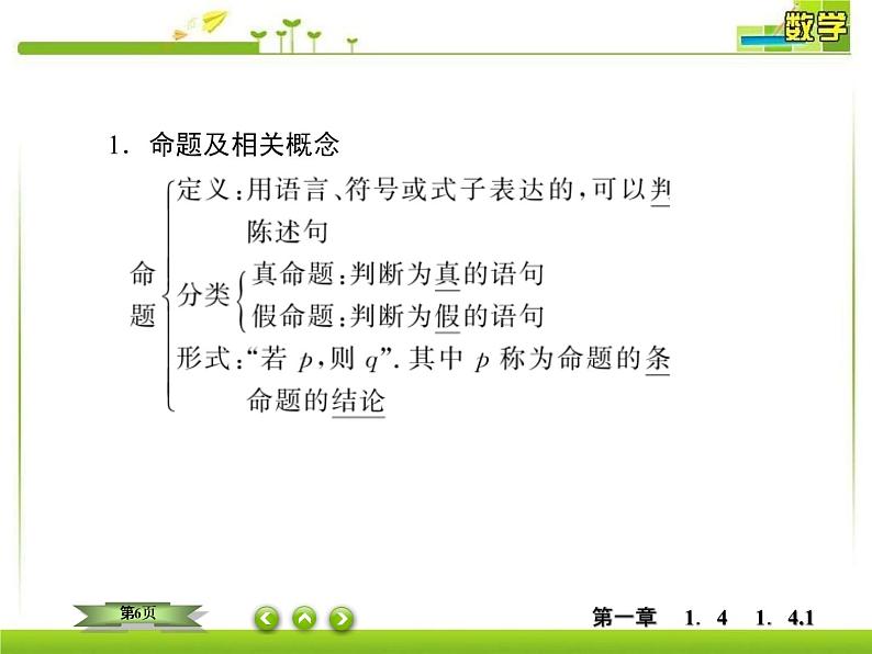 新人教A版必修第一册教学课件：1-4-1充分条件与必要条件06